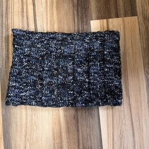 Gap knit infinity scarf.